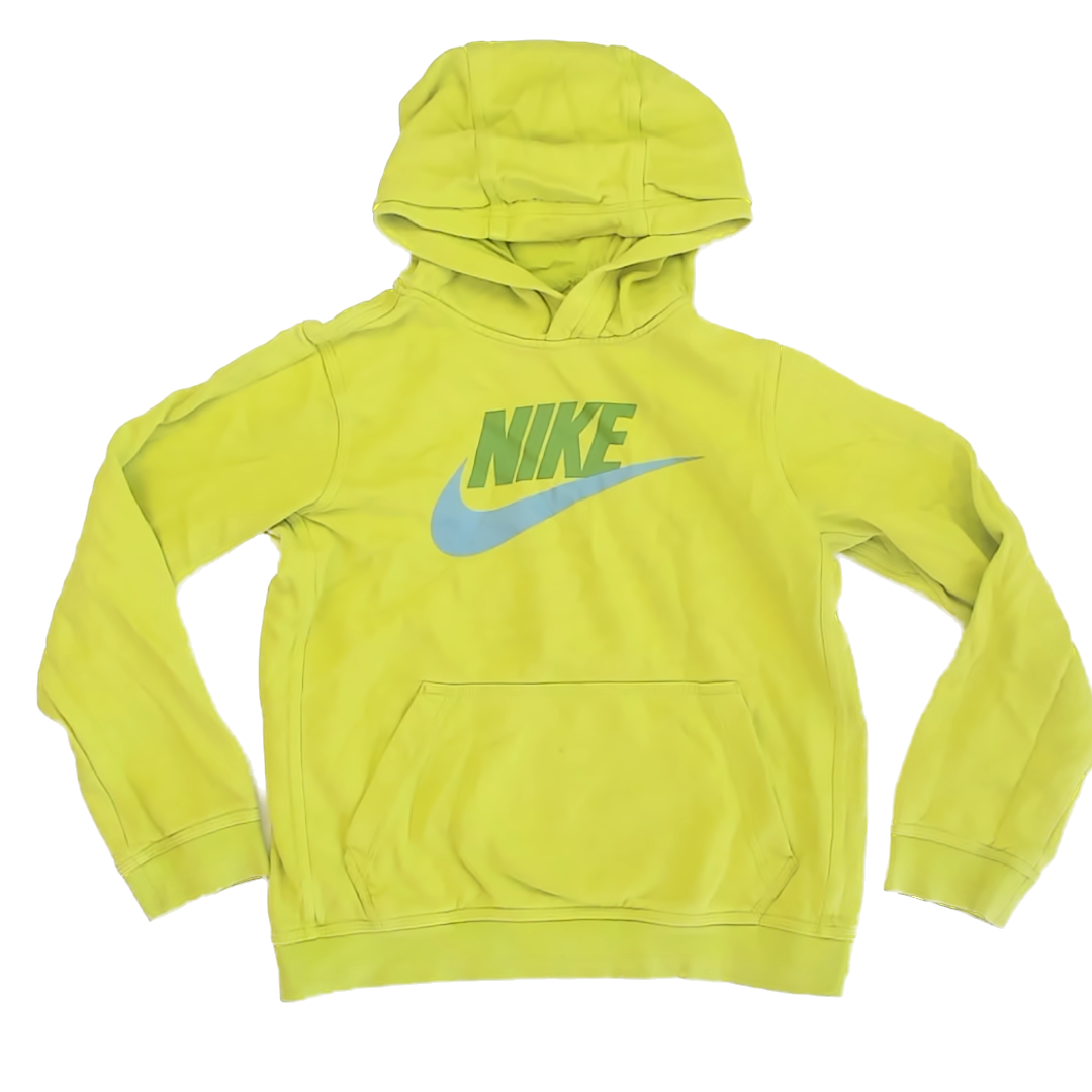 Nike Boys Lime Green Hoodie Size: YL 14-16 Years Lime Green