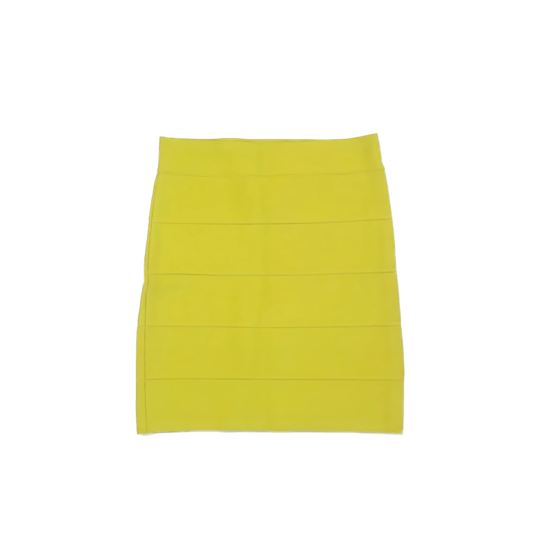 BCBG MAXAZRIA Girls Lime Green Skirt Size: M Lime Green