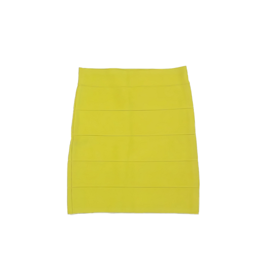 BCBG MAXAZRIA Girls Lime Green Skirt Size: M Lime Green