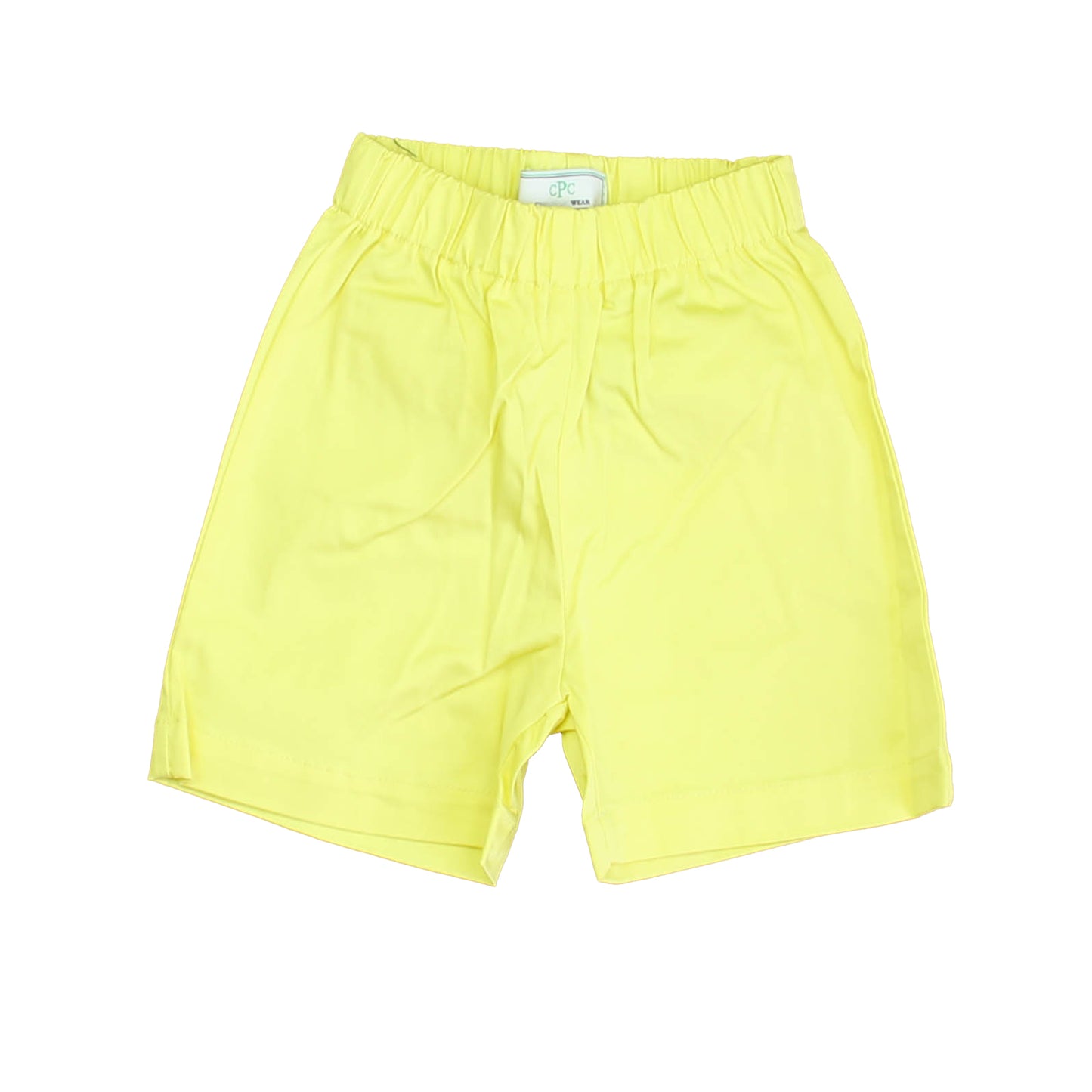 Classic Prep Boys Limelight Yellow Shorts Size: 2-5T