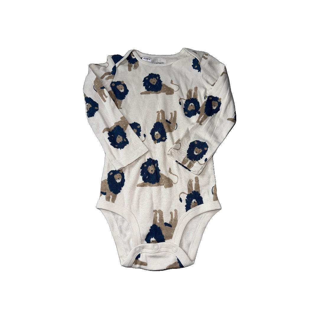Carters Boys lions Onesie Size: 24 months lions