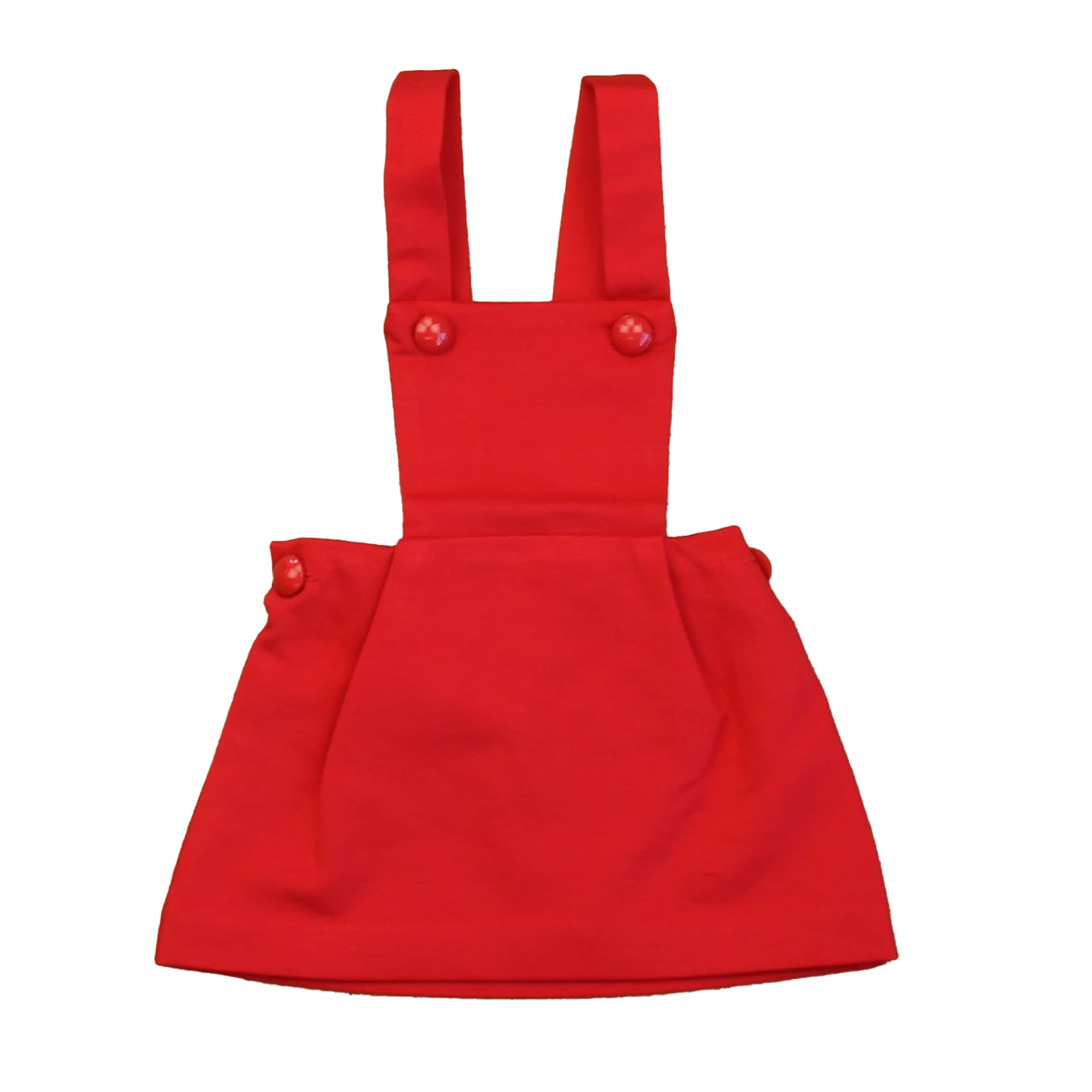 Classic Prep Girls Lipstick Red Dress Size: 6-9 Months Lipstick Red
