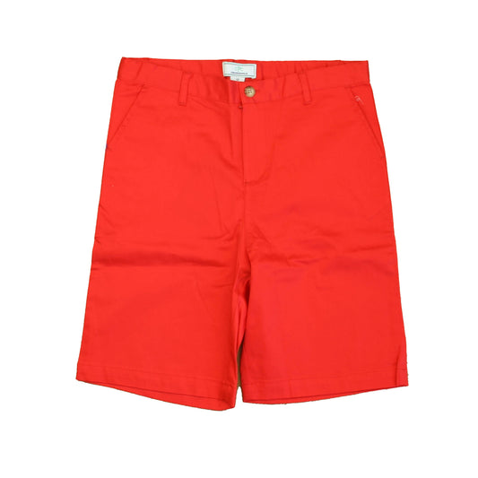 Classic Prep Boys Lollipop Red Shorts Size: 6-14 Years