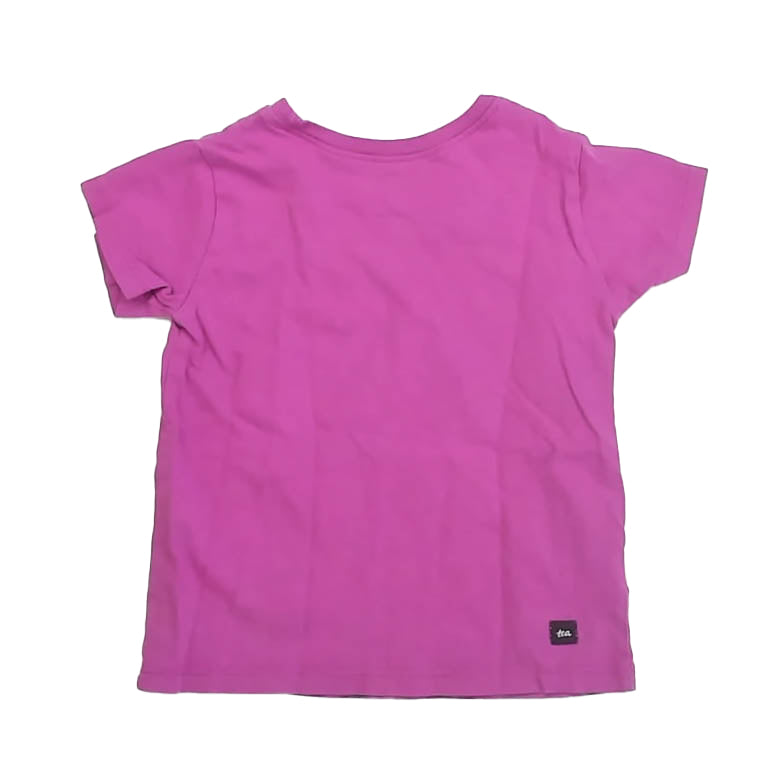 Tea Collection Girls Magenta Butterfly T-Shirt Size: 2T Magenta Butterfly