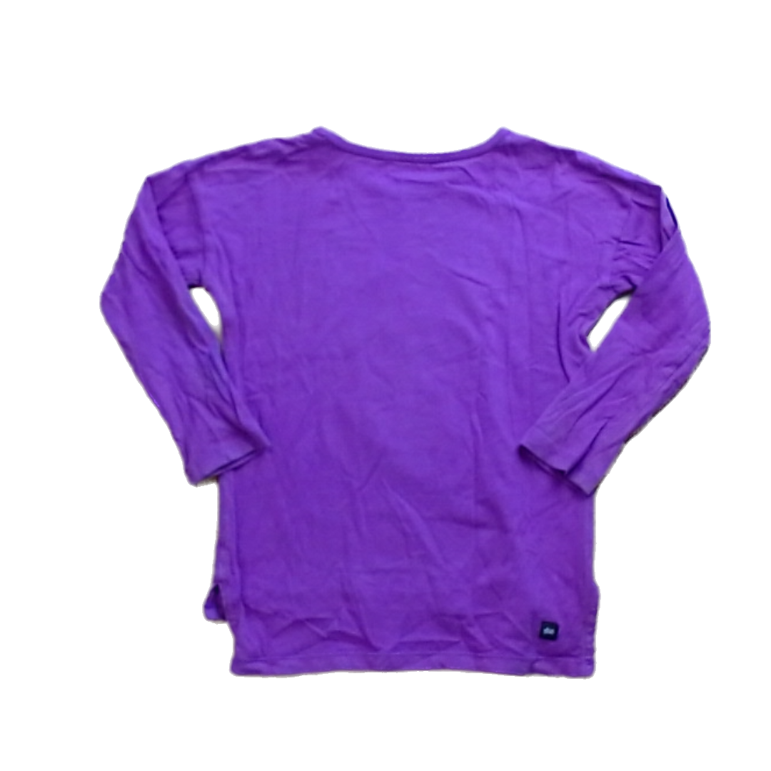 Tea Collection Girls Magenta | Butterfly Long Sleeve Tops Size: 5T Magenta | Butterfly