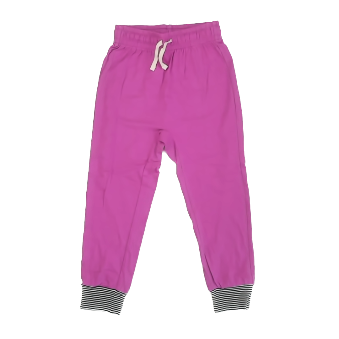 Tea Collection Girls Magenta Casual Pants Size: 6 Years Magenta