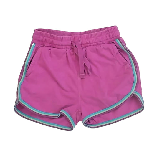Tea Collection Girls Magenta Shorts Size: 18-24 Months Magenta