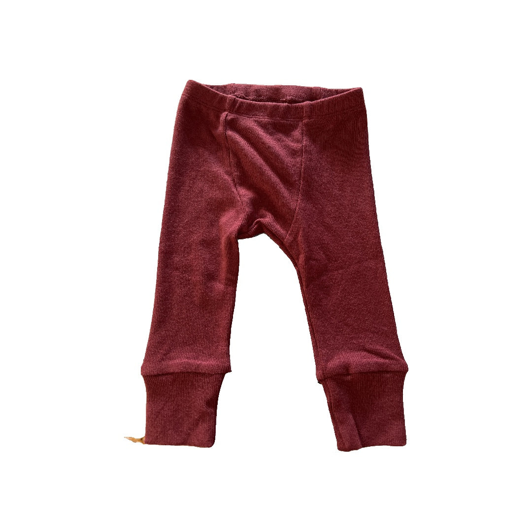 BabySprouts co Girls Magenta Pants Size: 3-6 months Magenta