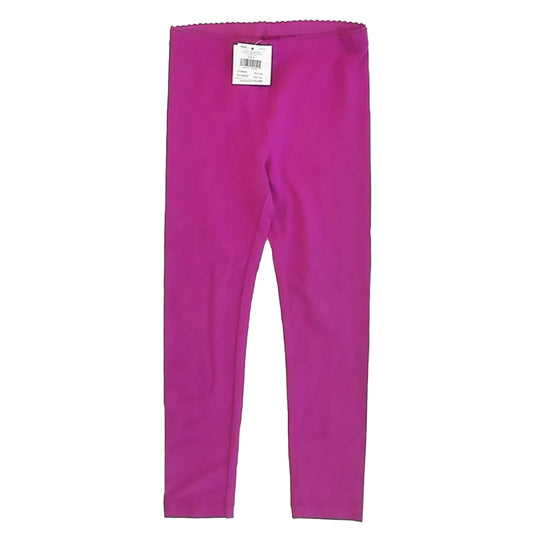 Tea Collection Girls Magenta Leggings Size: 5T Magenta