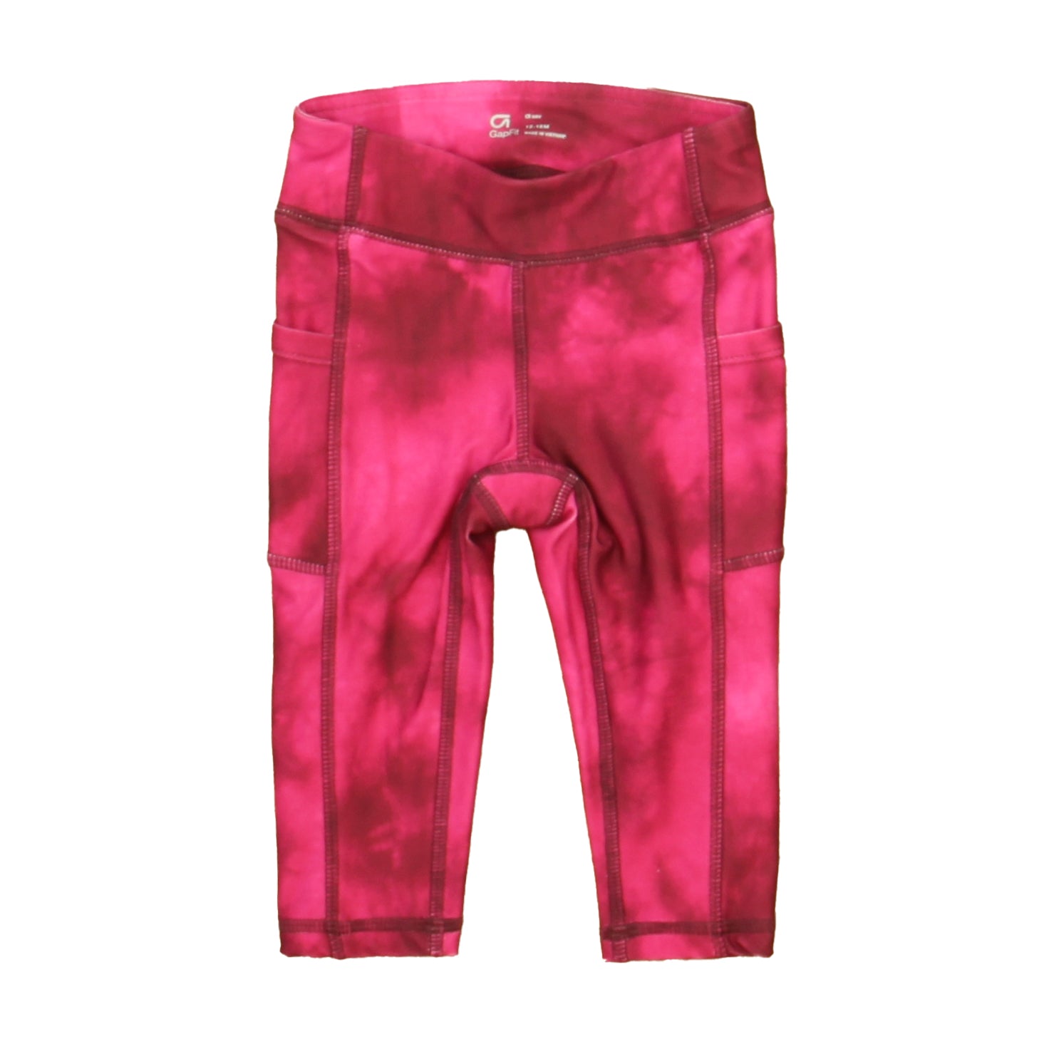 Gap Girls Magenta Athletic Pants Size: 12-18 Months Magenta