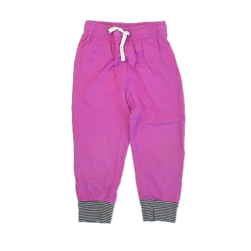Tea Collection Girls Magenta Casual Pants Size: 4T Magenta