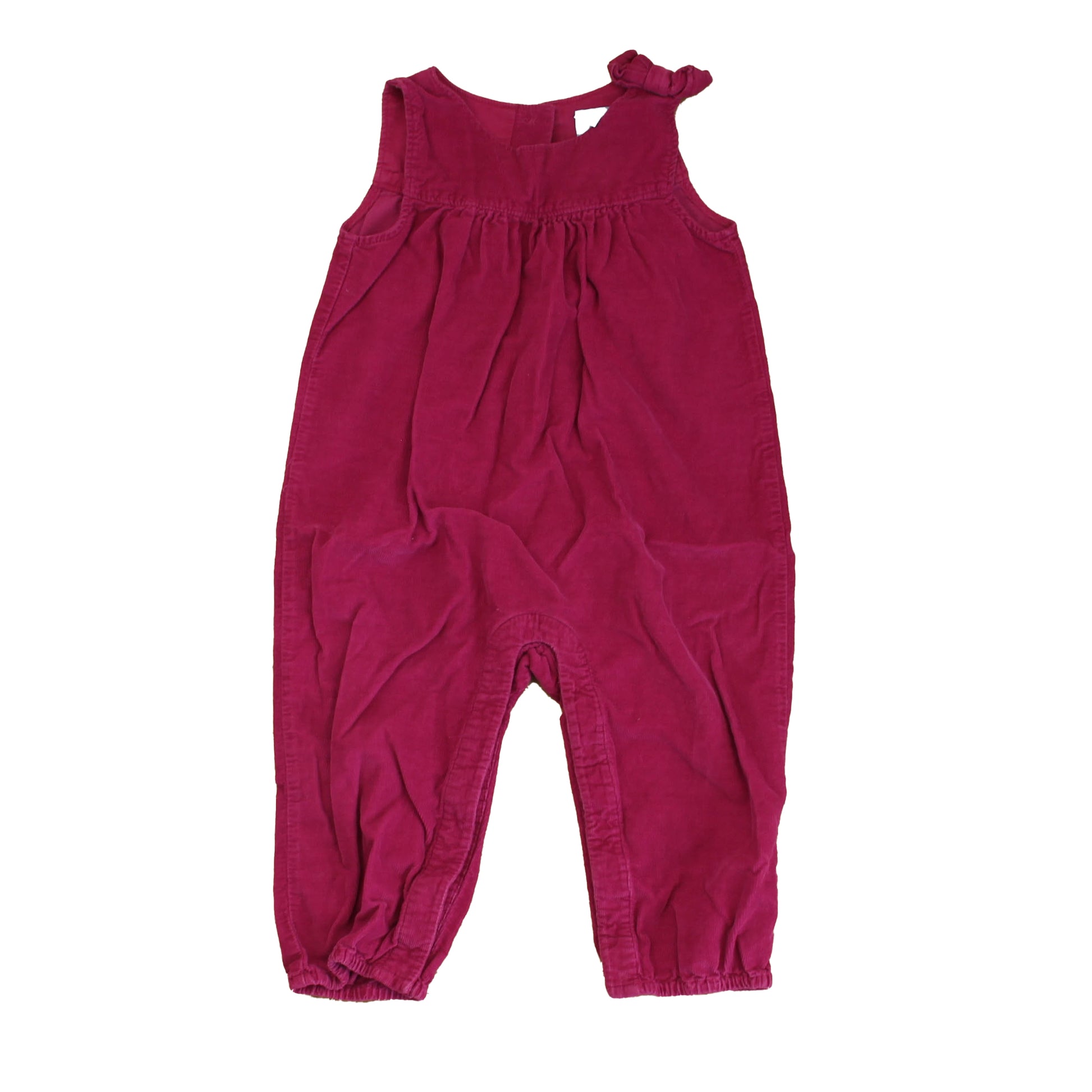 Gap Girls Magenta Romper Size: 18-24 Months Magenta