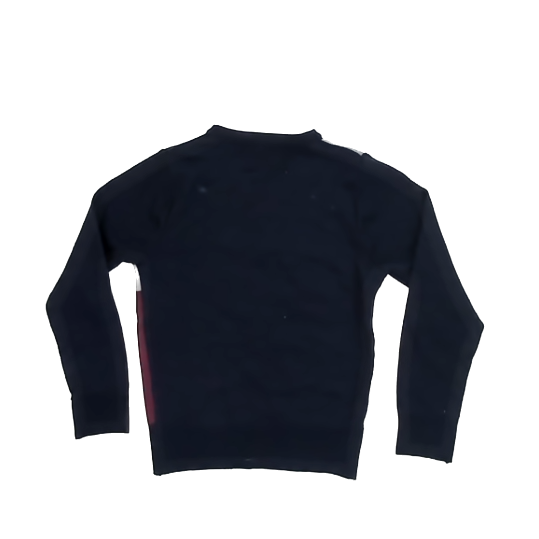 Geoffrey Beene Boys Maroon | Navy Sweater Size: 2-3T Maroon | Navy