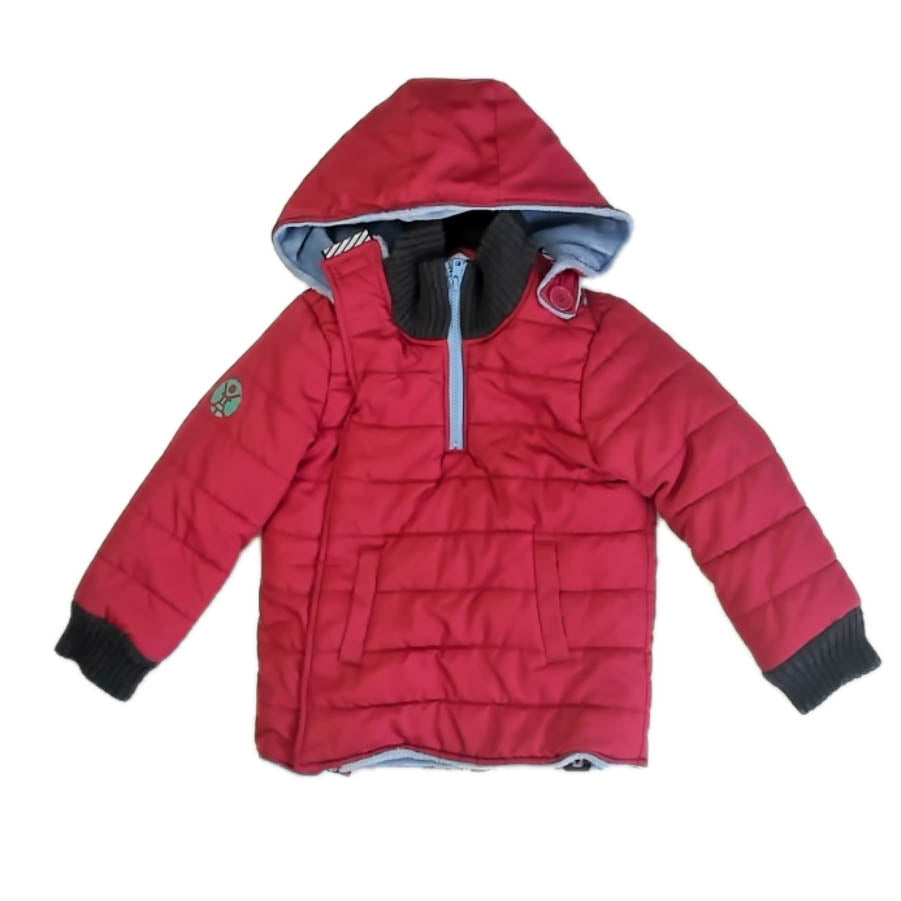 Buckle Me Boys Maroon Toastiest Jacket Size: 4T Maroon Toastiest