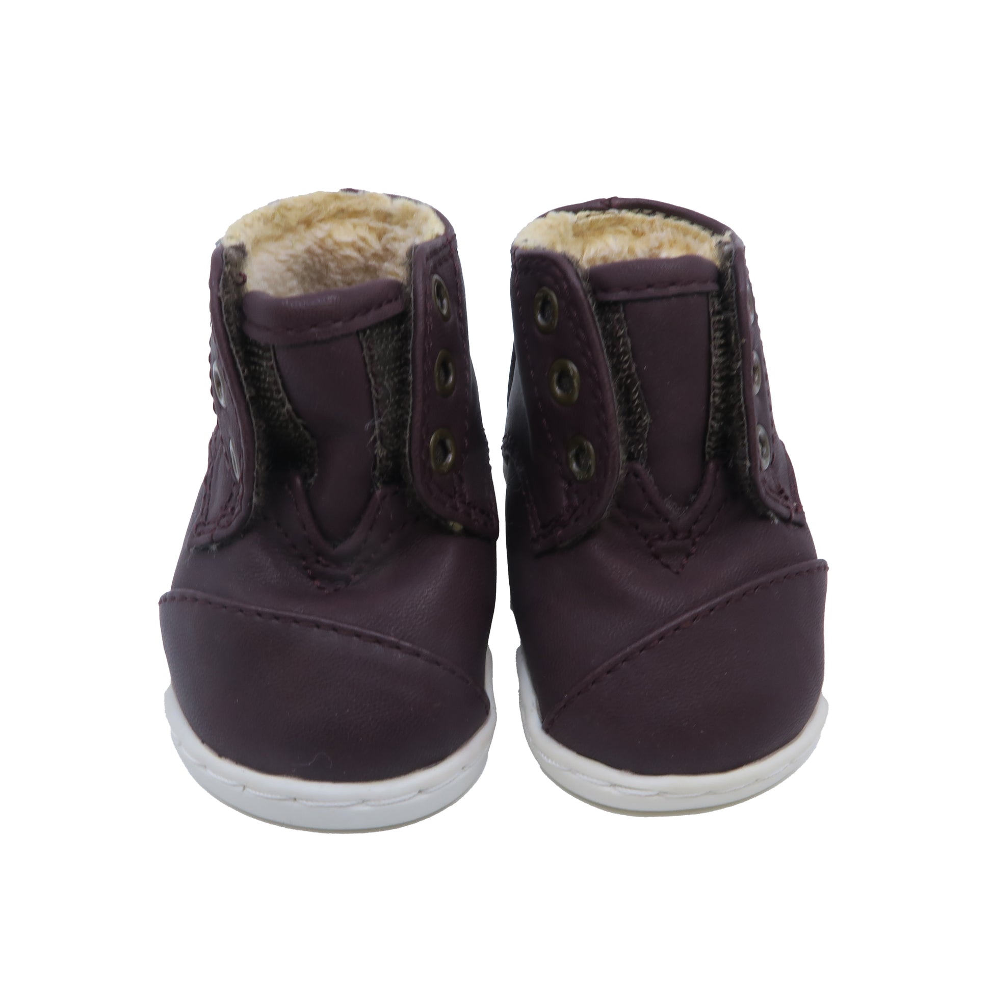 Toms Boys Maroon Shoes Size: 2 Infant Maroon