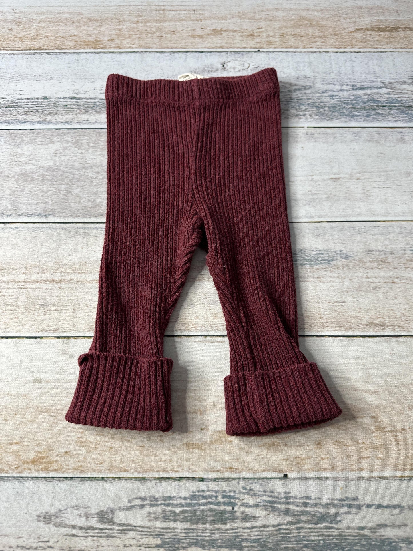 Loop Girls maroon Pants Size: 6-12 months maroon