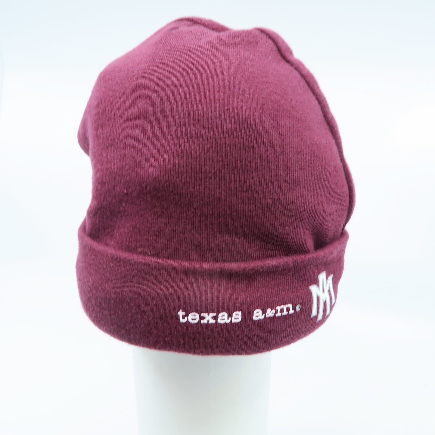 Unknown Brand Unisex Maroon Hat Size: 6-9 Months Maroon