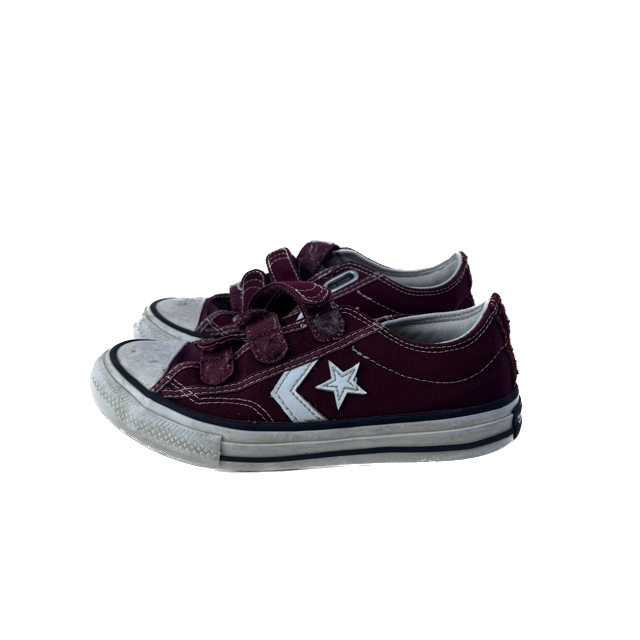 Converse Girls Maroon Sneakers Size: 13.5 Toddler Maroon