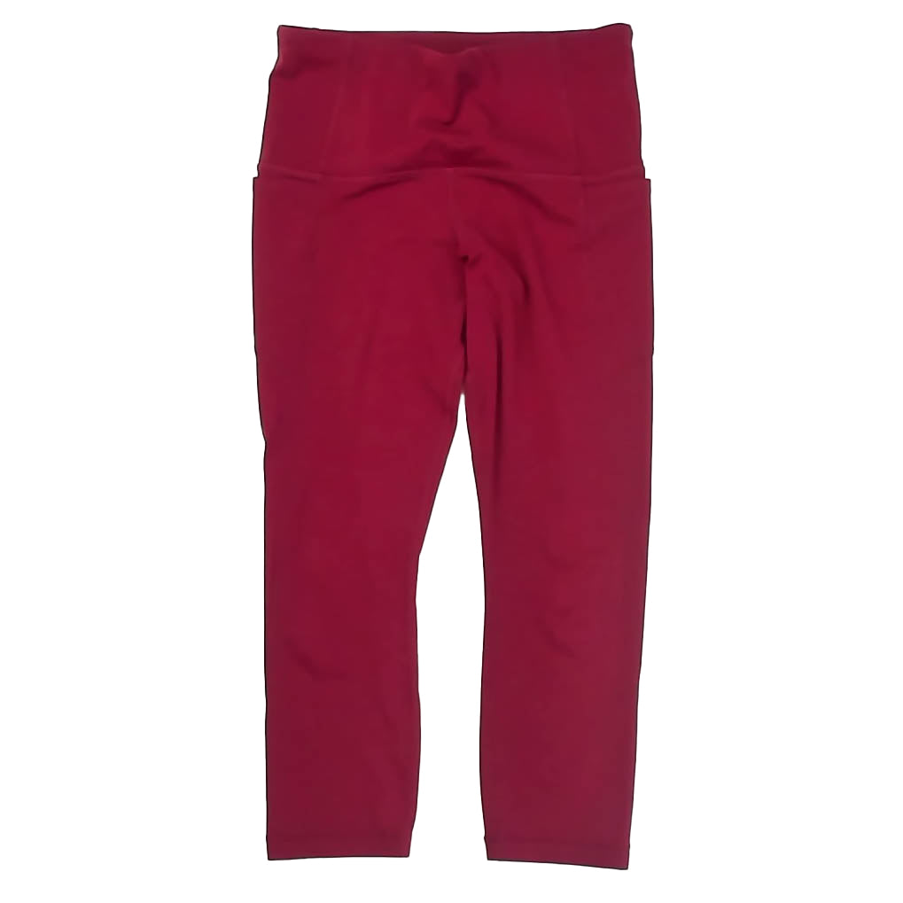 Lorna Jane Girls Maroon Athletic Pants Size: Womens S Maroon