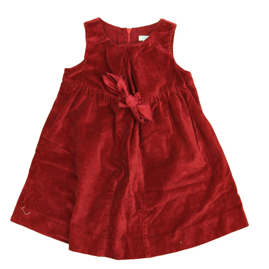 Jacadi Girls Maroon Dress Size: 3T