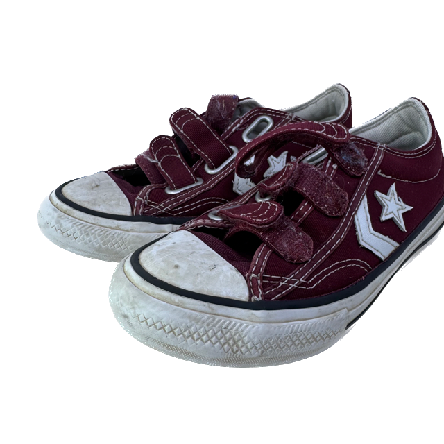 Converse Girls Maroon Sneakers Size: 13.5 Toddler Maroon