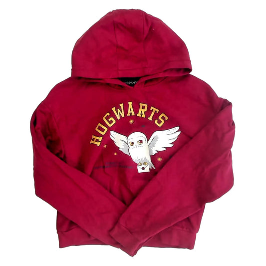 Harry Potter Girls Maroon Hoodie Size: 10-12 Years Maroon