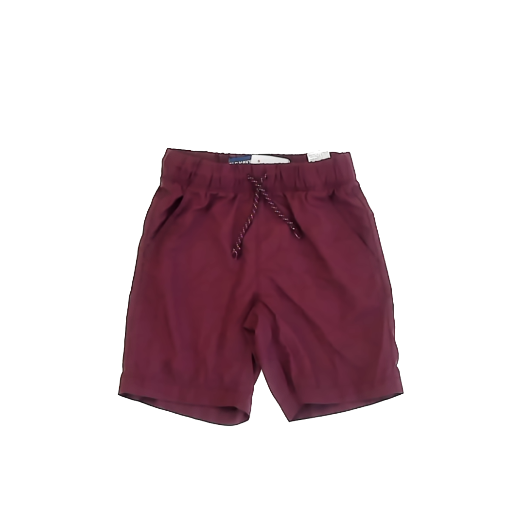Old Navy Boys Maroon Athletic Shorts Size: 6-7 Years Maroon