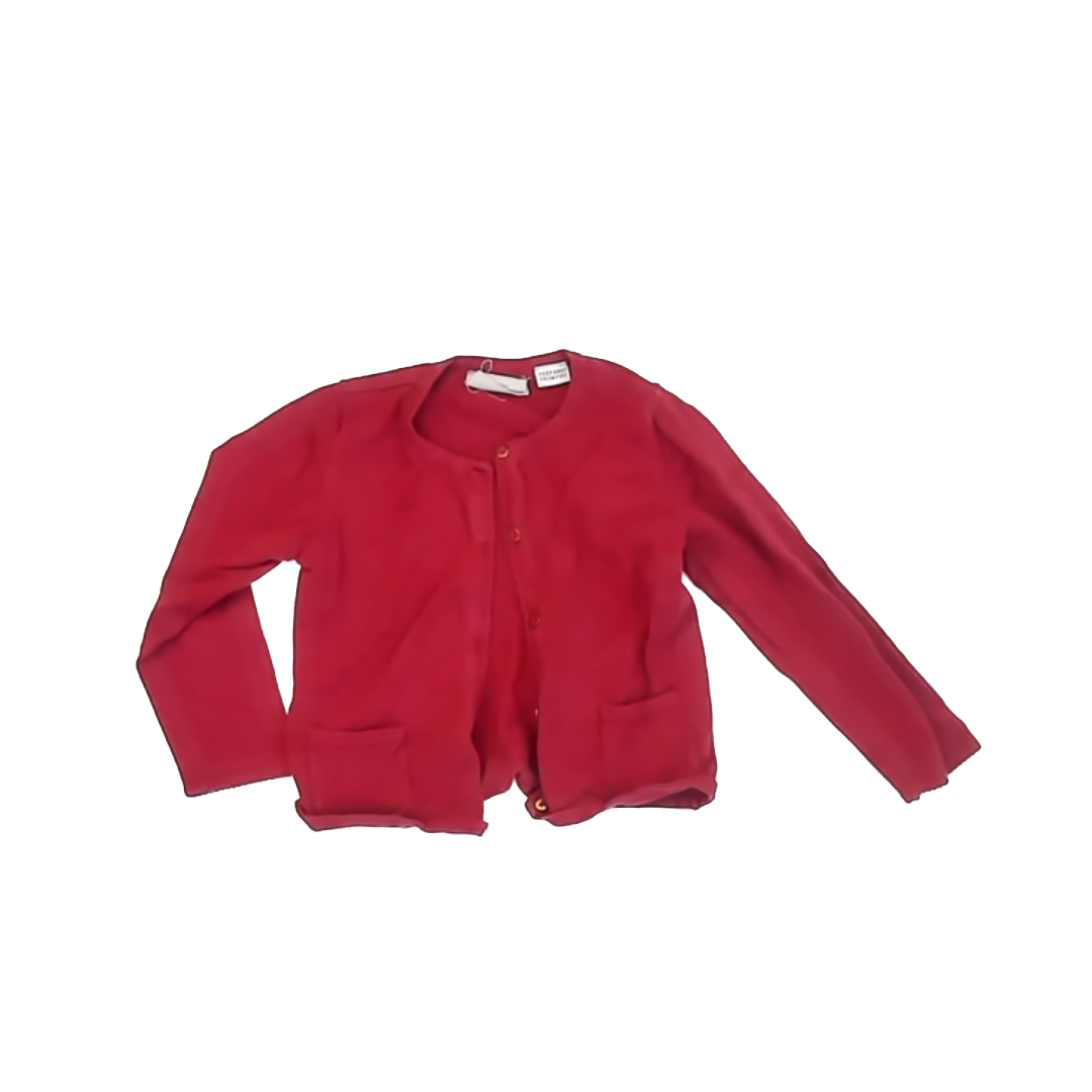 Zara Girls Maroon Cardigan Size: 2-3T Maroon