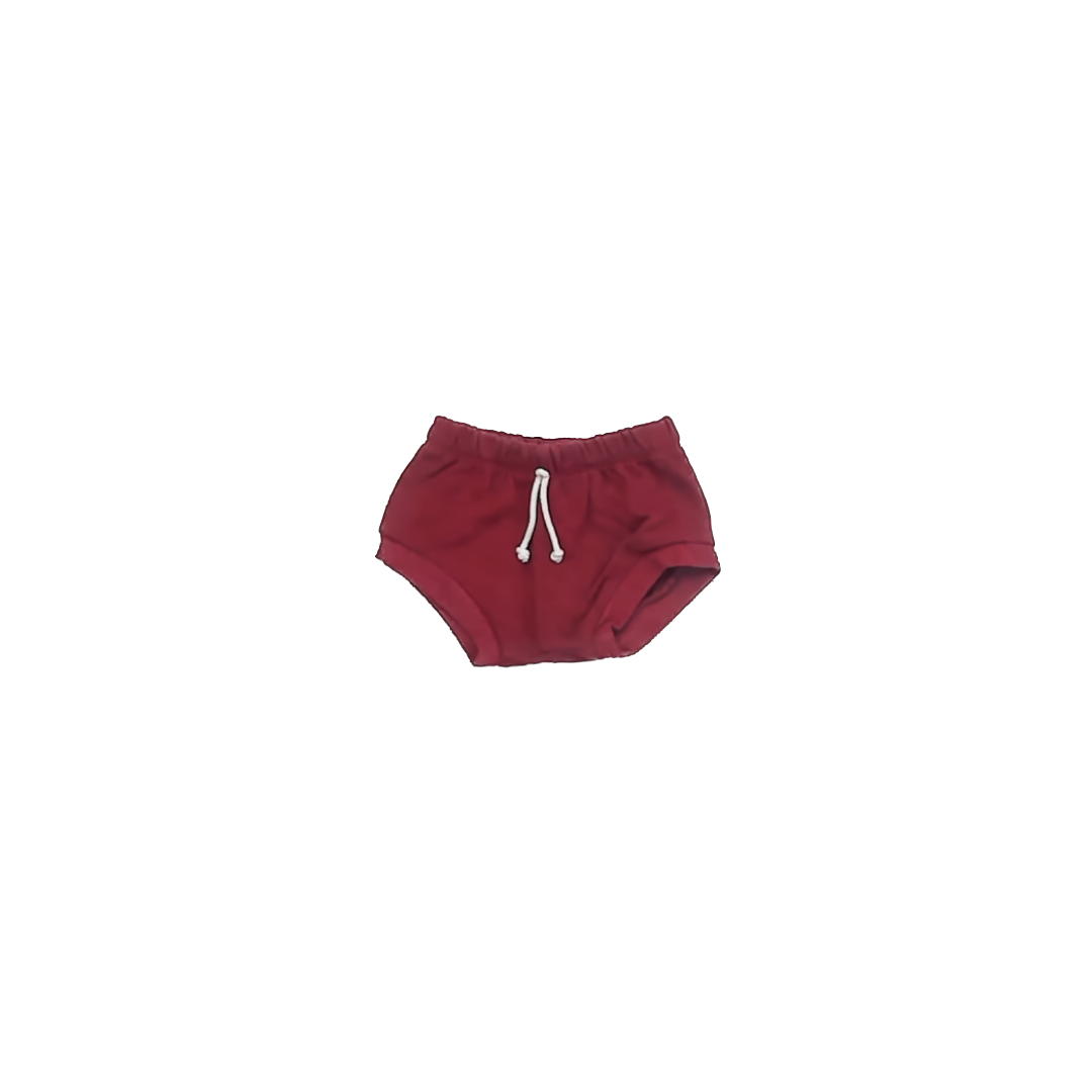 Childhoods Unisex Maroon Shorts Size: 12-18 Months Maroon