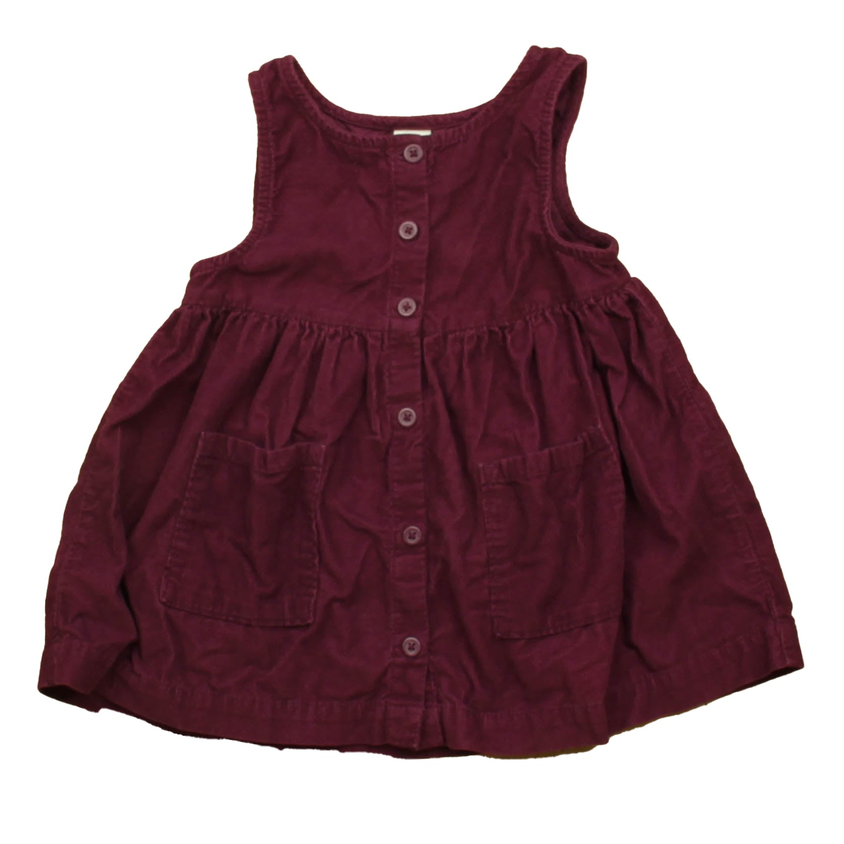 Gap Girls Maroon Romper Size: 18-24 Months Maroon