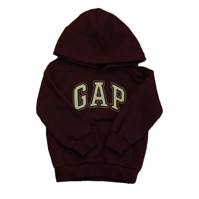 Gap Unisex Maroon Hoodie Size: 3T