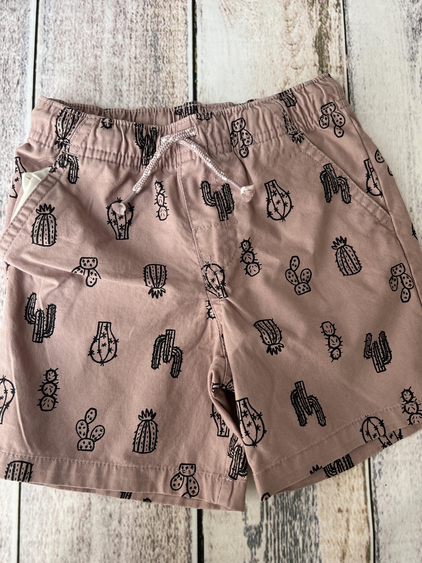 Cat & Jack Unisex Mauve | Cactus Shorts Size: 3T Mauve | Cactus