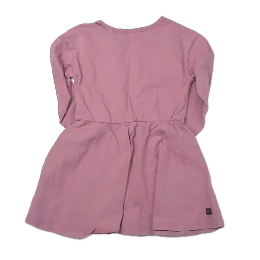 Tea Collection Girls Mauve Floral Dress Size: 4T Mauve Floral