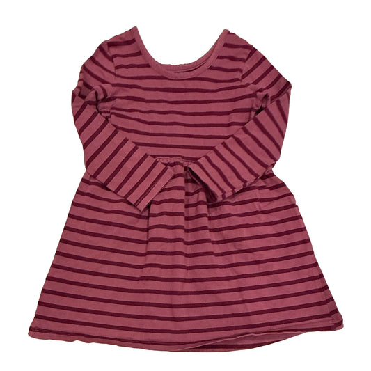 Gap Girls Mauve Stripe Dress Size: 4T Mauve Stripe