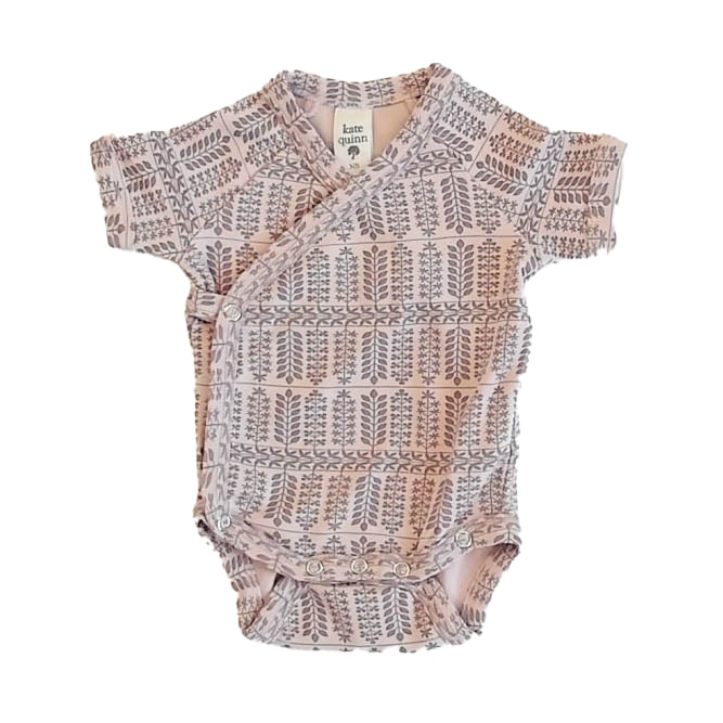 Kate Quinn Girls Mauve Onesie Size: Newborn Mauve