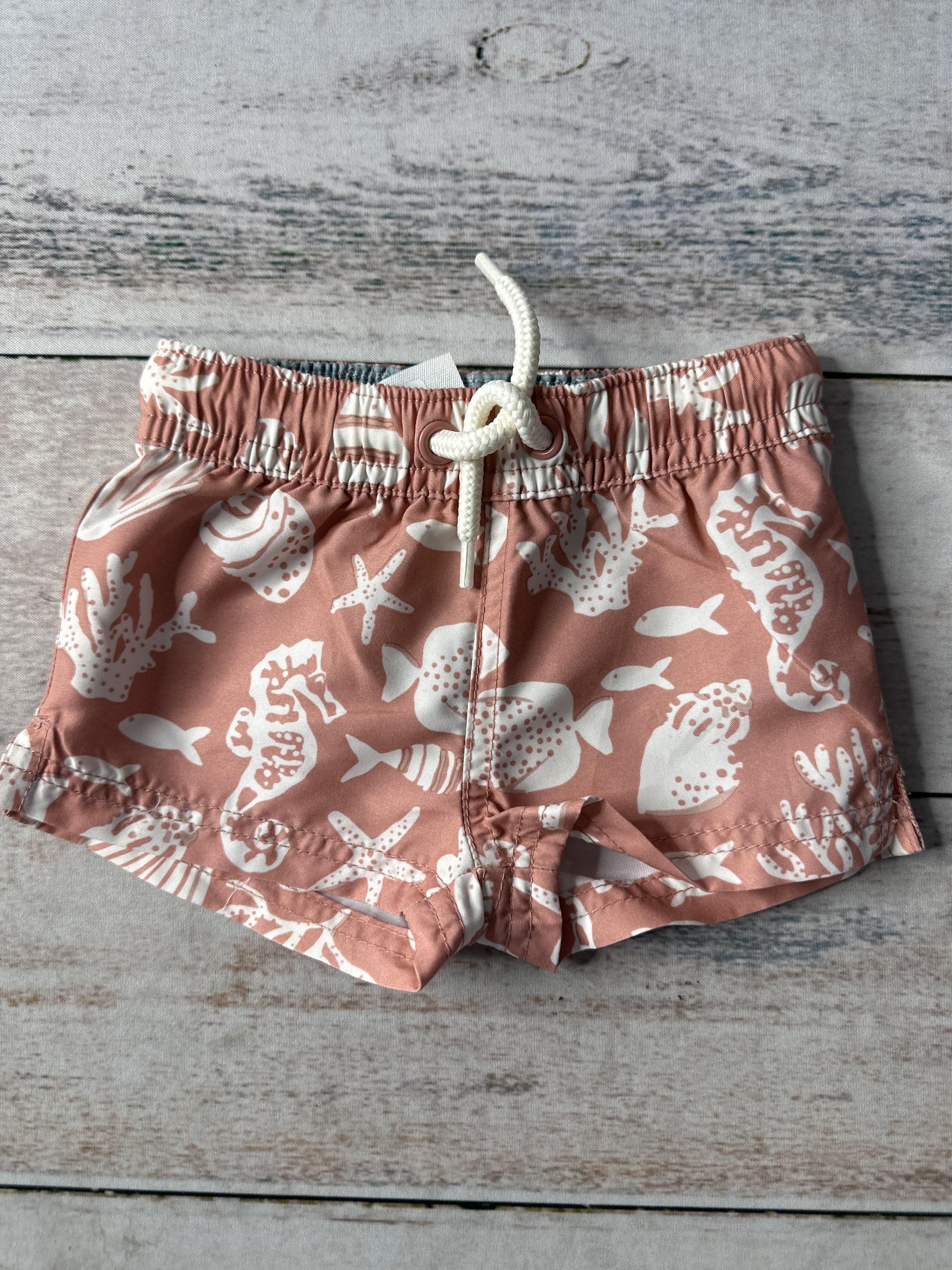 Carters Unisex Mauve Swimwear Size: 0-3 months Mauve