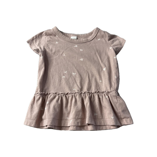 Colored Organics Girls Mauve Shirt Size: 18-24 months Mauve