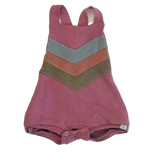 Lulu + Roo Girls Mauve Romper Size: 12-18 Months Mauve