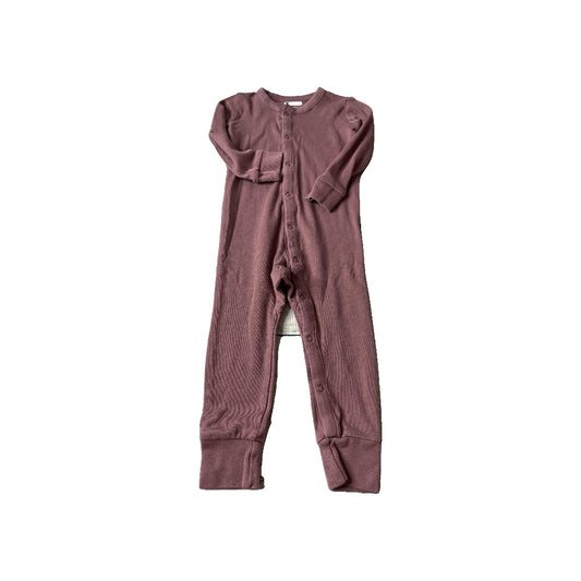 Colored Organics Girls Mauve Long Sleeve Outfit Size: 12-18 months Mauve