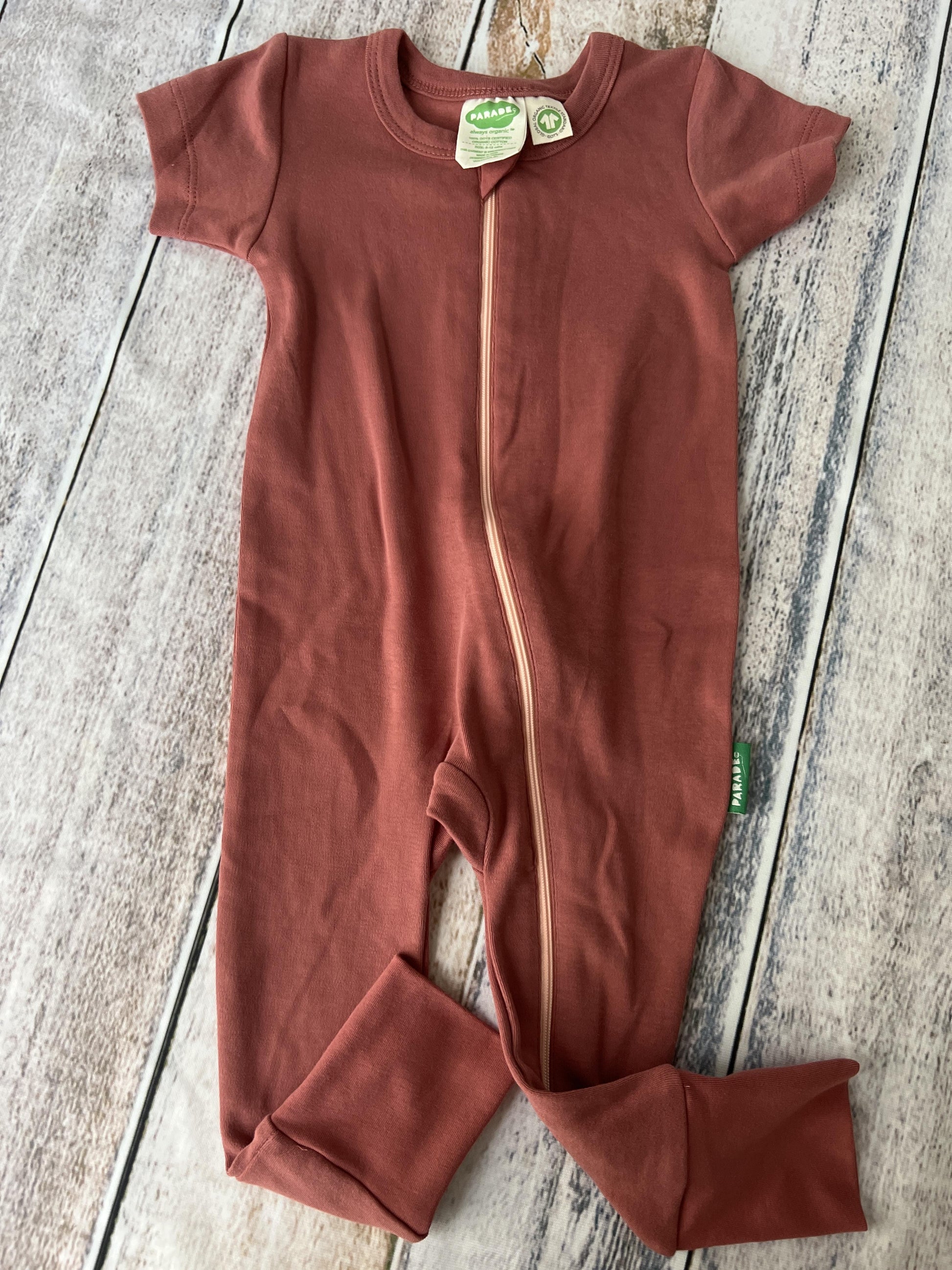 Parade Unisex Mauve Long Sleeve Outfit Size: 6-12 months Mauve