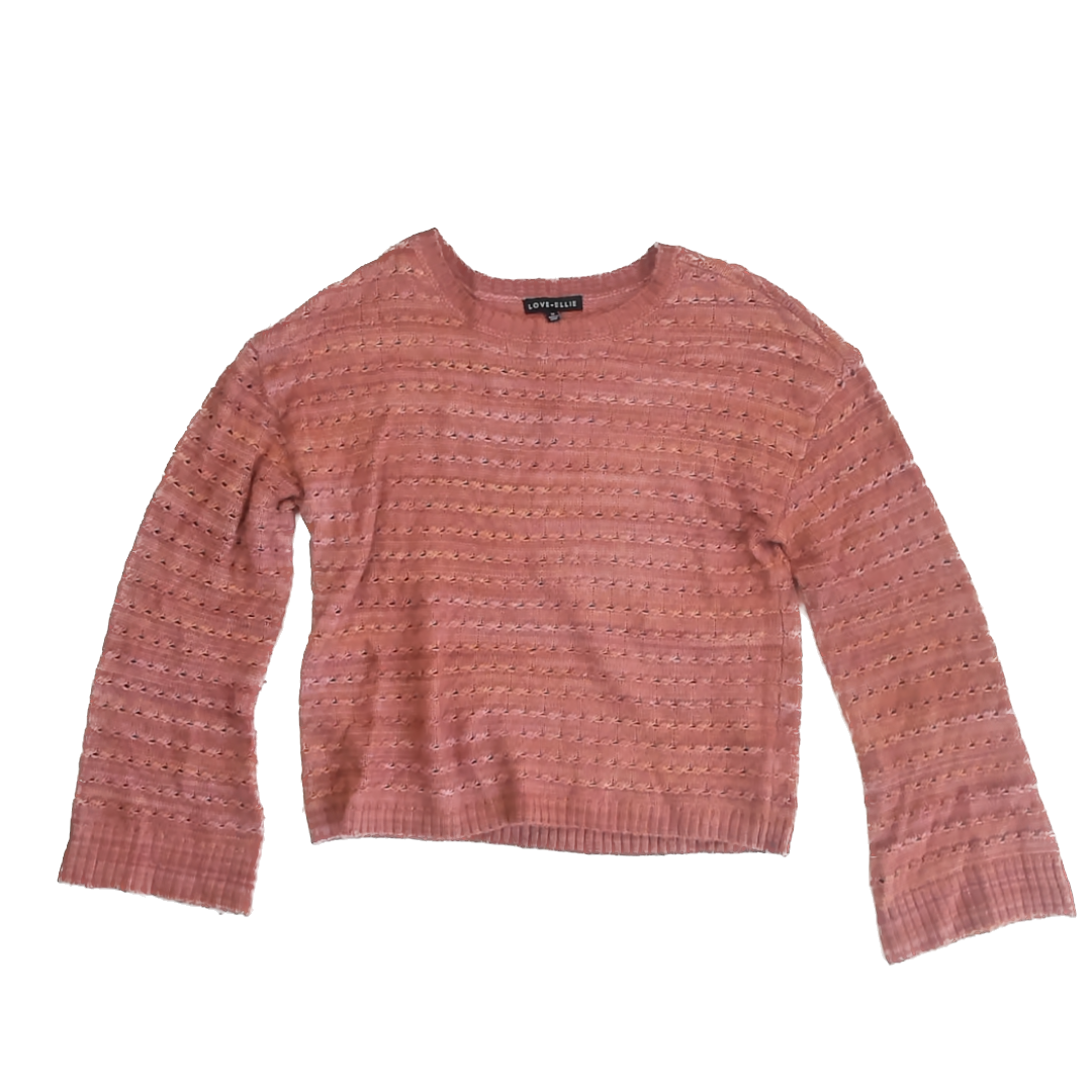 Love Ellie Girls Mauve Sweater Size: Adult M Mauve