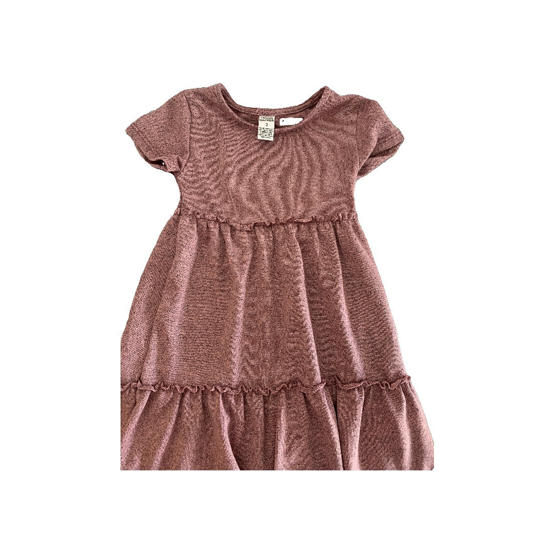 Harper Canyon Girls Mauve Dress Size: 2T Mauve