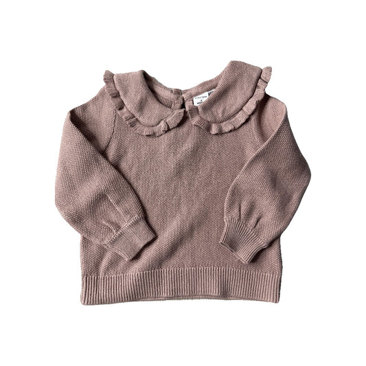Nordstrom Girls Mauve Sweater Size: 6 months Mauve