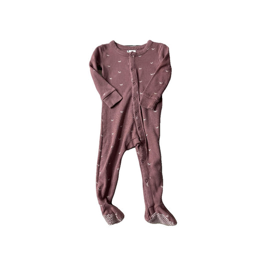 Colored Organics Girls Mauve Pajamas Size: 6-12 months Mauve