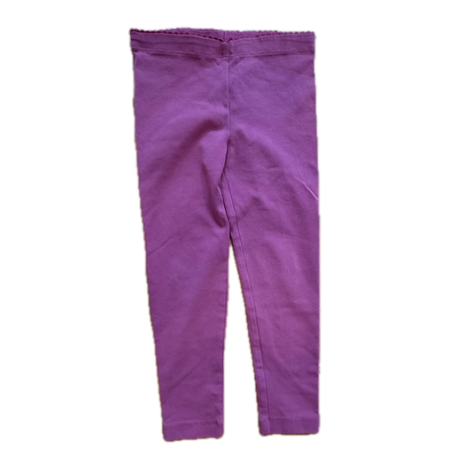 Tea Collection Girls Mauve Leggings Size: 4T Mauve
