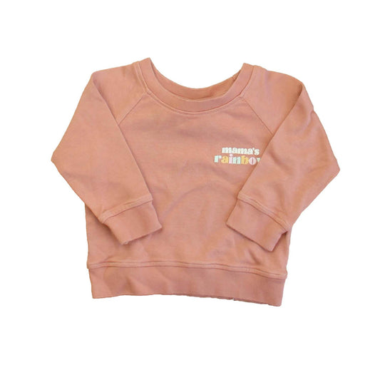 Colored Organics Girls Mauve Long Sleeve Shirt Size: 6-12 Months