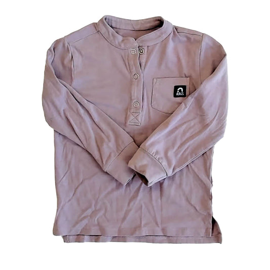 Rags Boys Mauve Henley Size: 2T Mauve