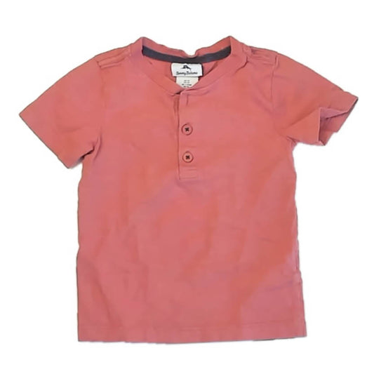 Tommy Bahama Boys Mauve Henley Size: 2T Mauve