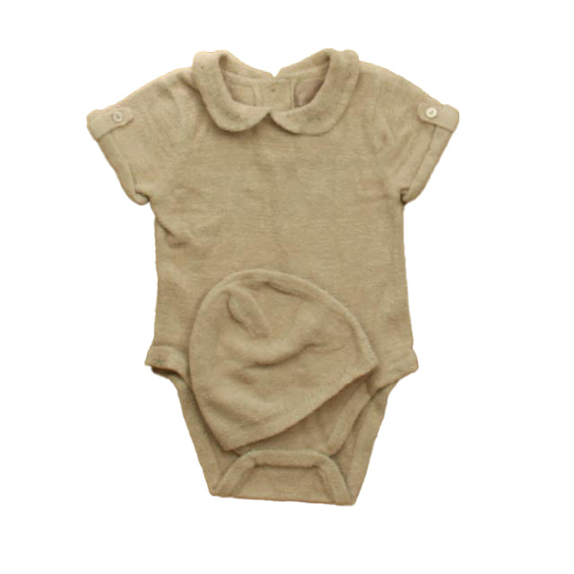 Barefoot Dreams Girls Mauve Onesie Size: 3-6 Months Mauve