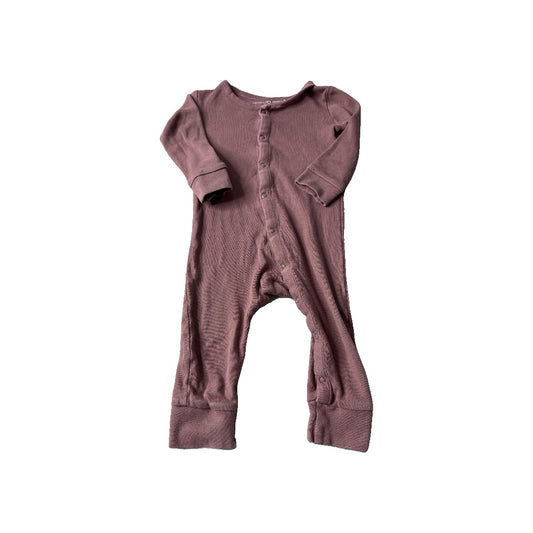 Colored Organics Girls Mauve Long Sleeve Outfit Size: 6-12 months Mauve